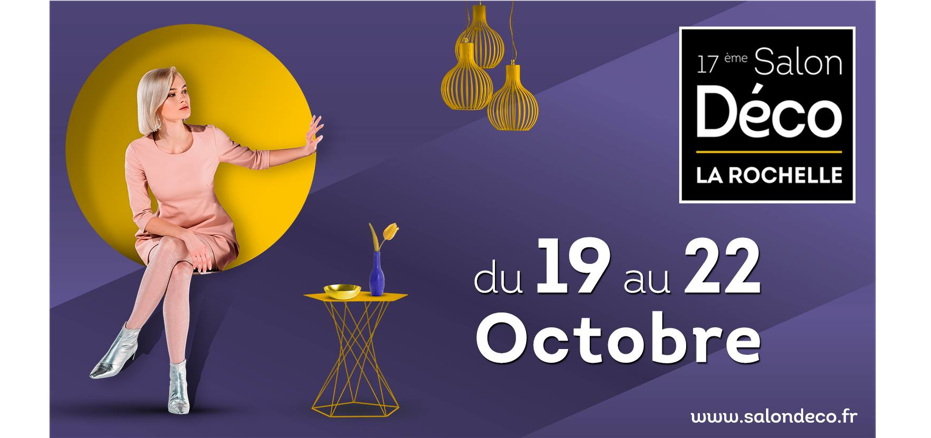 Tridens participe au salon Déco de La Rochelle du 19 au 22 octobre 2018